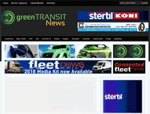 Tablet Screenshot of greentransitnews.com